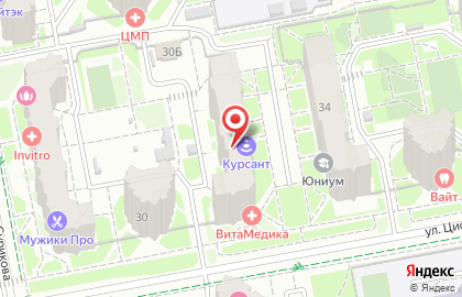 Стоматологическая клиника Мансурского предприятие на улице Циолковского на карте