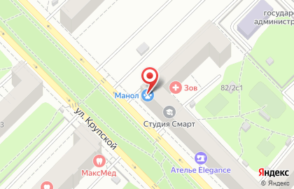 Зооцентр Манол на Ленинском проспекте на карте