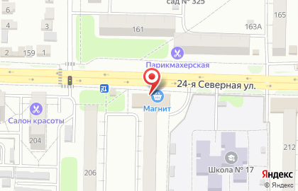 Аптека Госоптика на 24-ой Северной улице на карте