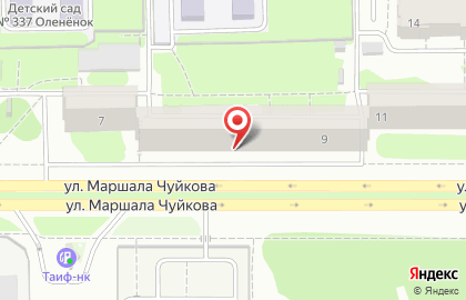 Магазин автозапчастей Иномаркин в Ново-Савиновском районе на карте