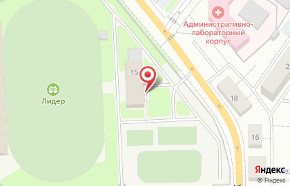 Академия гимнастики секция детской спортивной гимнастики на улице Кривоусова на карте