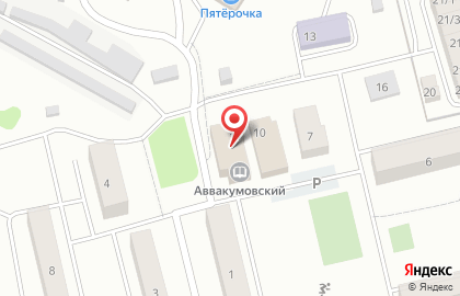 Универсам в Твери на карте
