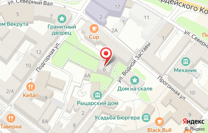 Выборгская адвокатская контора на карте