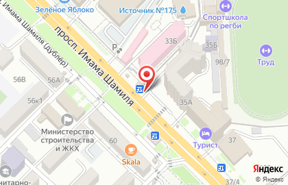 Магазин Аэродизайн на проспекте Имама Шамиля на карте