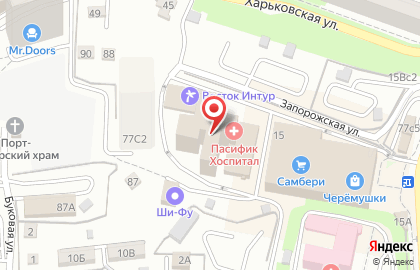 Независимый центр рентгенодиагностики Пикассо на Запорожской улице на карте