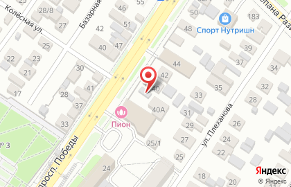 Автошкола Люкс в Оренбурге на карте