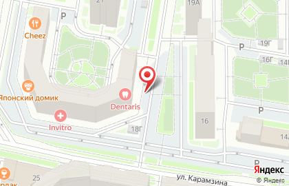 Ателье-студия МоЛена в Свердловском районе на карте