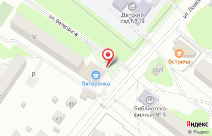 Супермаркет Пятёрочка на Корабельной улице на карте