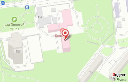 Больница Красноярского научного центра СО РАН на карте