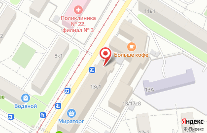 Банкомат СберБанк на Большой Черёмушкинской улице, 13 стр 6 на карте