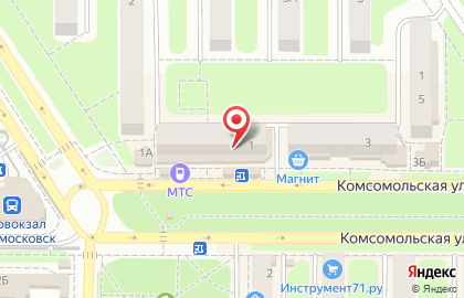 Служба доставки Cdek на Комсомольской на карте