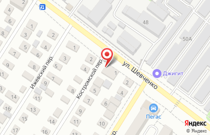 Торгово-сервисный центр Темп-97 в Костромском переулке на карте
