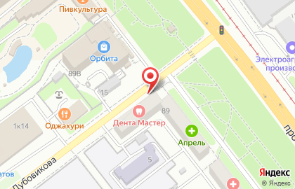 ООО Орбита-Сервис в Ленинском районе на карте
