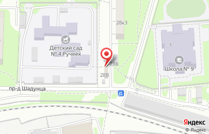 Овощной магазин и киоск Славянское в Москве на карте