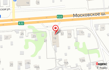 Караван на Московской улице на карте
