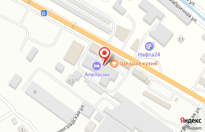 Гостиница Апельсин в Дербенте на карте