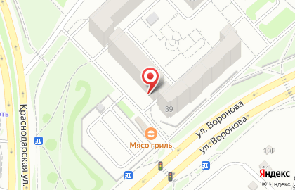 Спортивный клуб Урсус на Краснодарской улице на карте