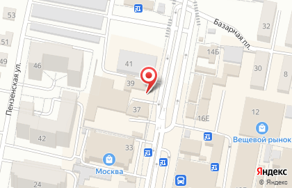 Парикмахерская Barbershop на Московской улице на карте