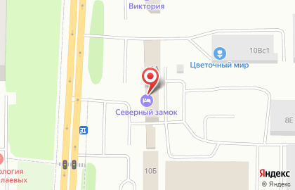 Гостиничный комплекс Северный замок на карте