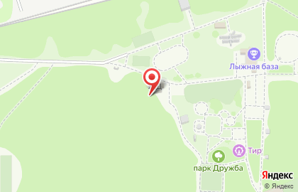 Лыжная база Дружба на карте