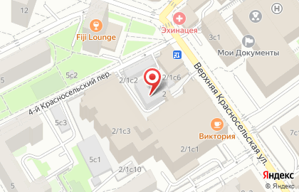 Региональный Центр Профилактической Медицины на Верхней Красносельской улице на карте
