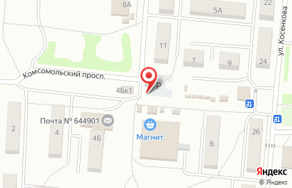 Мясная лавка Мясомаркет на Комсомольском проспекте на карте