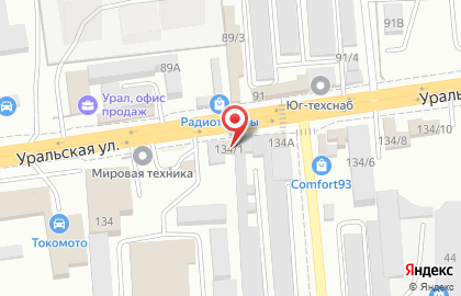 Магазин сварочного оборудования SVARMA на Уральской улице на карте