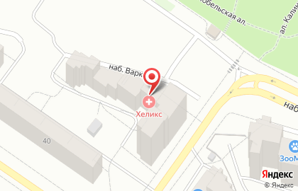 Хеликс на карте