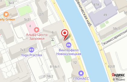 Мини-гостиница Винтерфелл на Озерковской набережной на карте