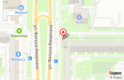Торговый комплекс Семьянин на улице Академика Лаврентьева на карте