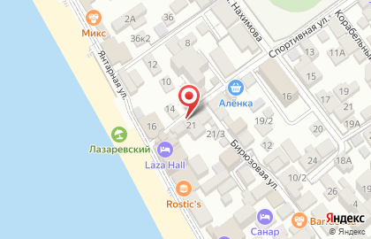Мини-маркет Триумф в Лазаревском районе на карте