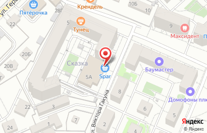 Пивная двор салон разливного пива в Ленинградском районе на карте