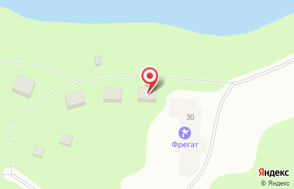 База отдыха Фрегат на карте