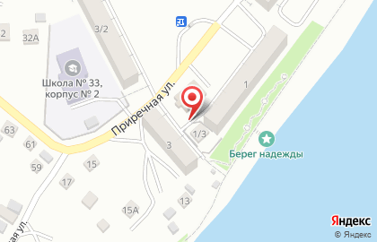 Продуктовый магазин в Барнауле на карте