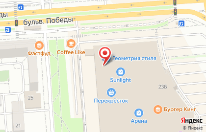 Дизайн-салон кухонных диванов Геометрия стиля в Коминтерновском районе на карте
