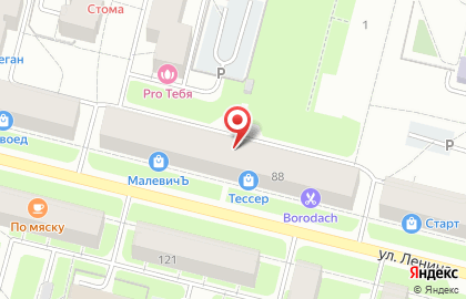 Ателье в Вологде на карте