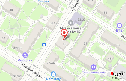 Талер на Конюшенной улице на карте