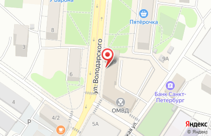 Отделение по Лицензионно-разрешительной Работе Рувд Курортного Района на карте
