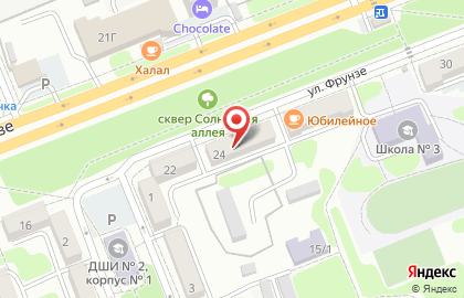 Аптека №1 во Владивостоке на карте