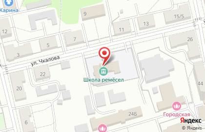 Выставочный зал Школа Ремесел на карте