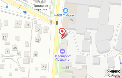 Продуктовый магазин в Москве на карте