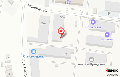 Строящийся объект, ООО Стеклосервис на карте