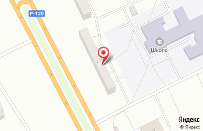 Пригорская средняя школа Смоленского района Смоленской области на карте