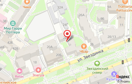 Секрет на Московской на карте