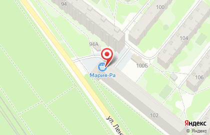 Супермаркет Мария-Ра на улице Ленина на карте