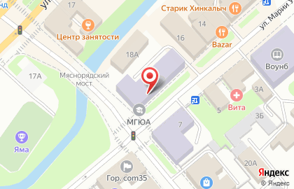 Кафе-кулинария Фуд Сити на улице Марии Ульяновой на карте