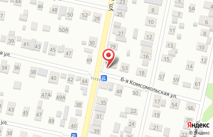 Универсам Березка в Ленинском районе на карте