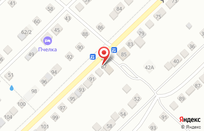 Продовольственный магазин в Челябинске на карте