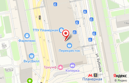 Банкомат МИнБанк на Планерной улице на карте
