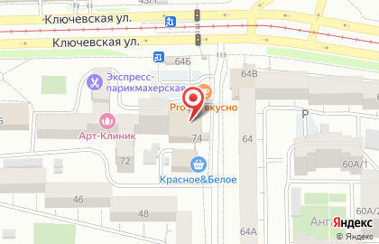 Торгово-сервисная компания Золотой слон в Октябрьском районе на карте